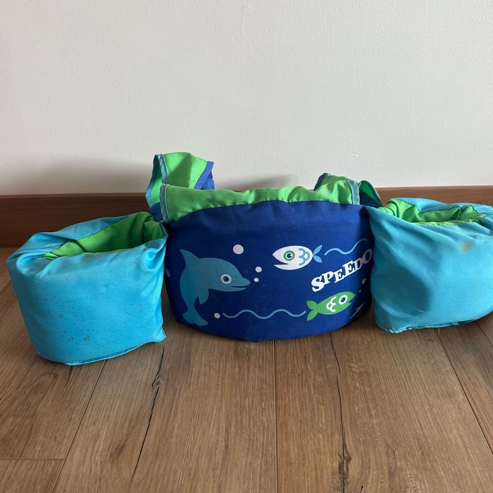 Speedo Childβ Puddle Jumper Floaters Multi Kids New 30-50 lb